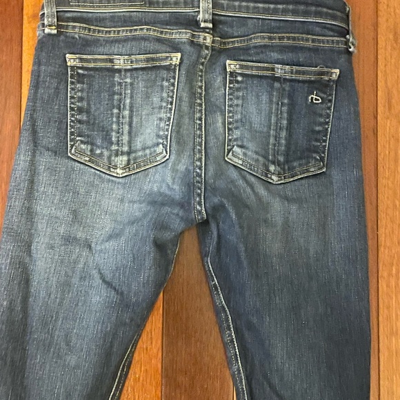 GUC rag & bone skinny jeans size 25 - Picture 2 of 6